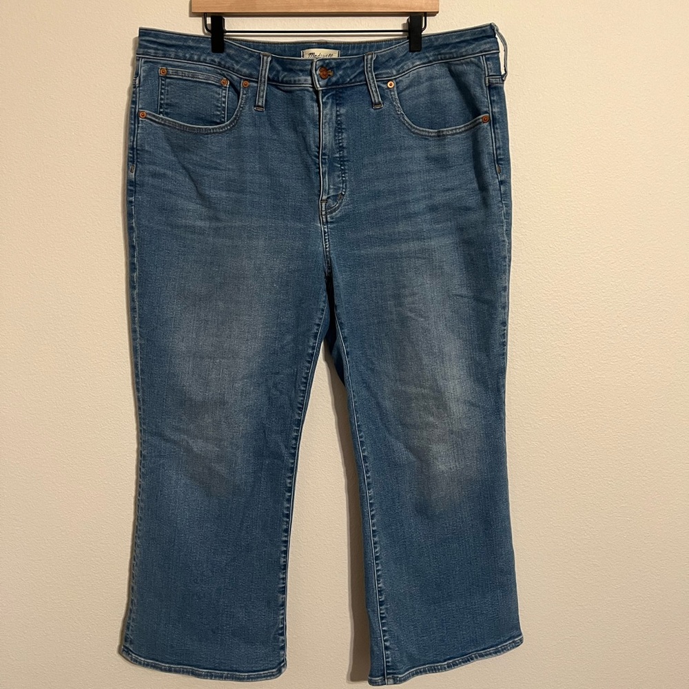Madewell Women's Plus Cali Demi-Boot Jeans | Size 20W